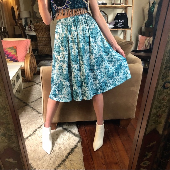 Vintage 70s polyester skirt - Picture 6 of 6